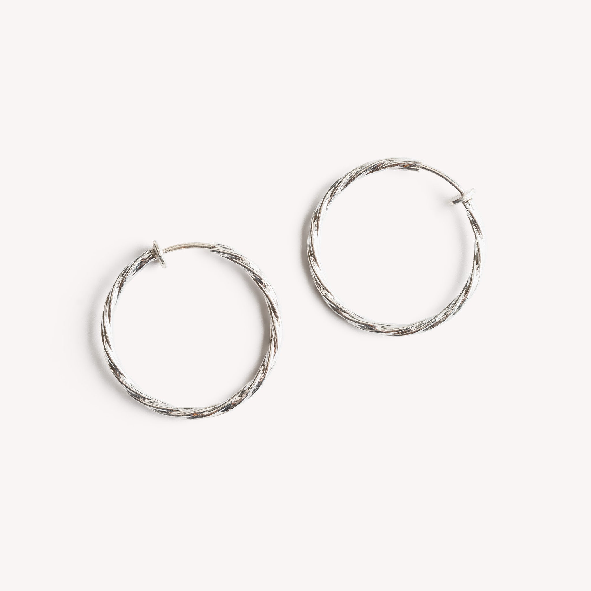 10mm Silver Titanium Steel Small Huggie Hoop Earrings 1.6mm Thick for Women  Men | eBay